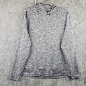 Graham Luxe Hoodie Mens Large Gray Heathered Stretch Outdoors Golf
